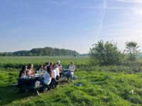 Picnic on May 1, celebrating Vappu, a Finnish student holiday